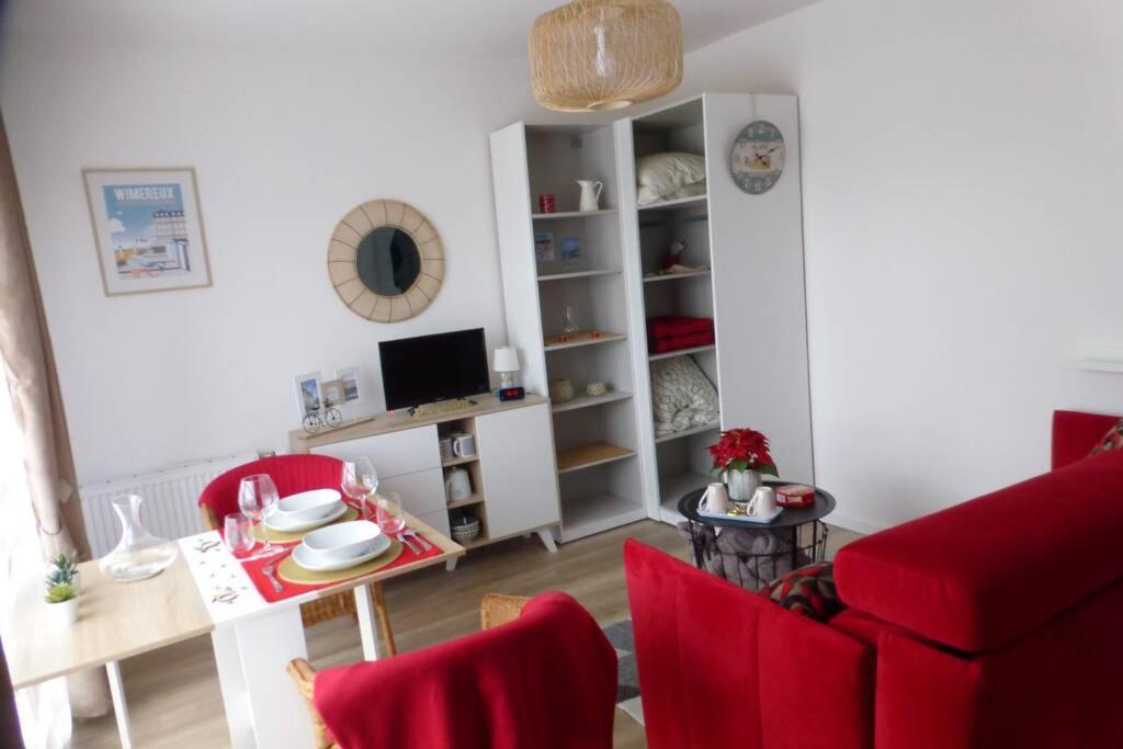 Studio Cosy Neuf Pres De La Mer,Balcon Et Parking Gratuit Wimereux Dış mekan fotoğraf